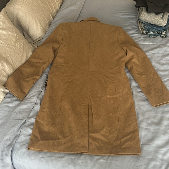 Banana Republic wool camel coat medium - Picture 4 of 4